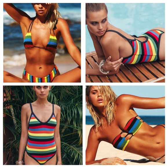 IS0!!!!!๐indah rainbow knit bikini!!! - Picture 2 of 3